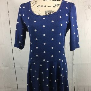 LuLaRoe XL Nicole Dress. POLKA DOTS🦄🦄🦄